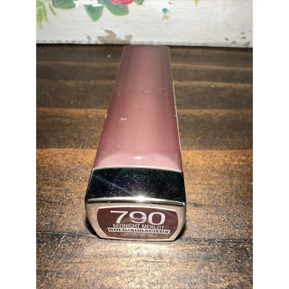 Maybelline COLORSensationl Bolds Lipstick 790 MIDNIGHT MERLOT 💜🤎